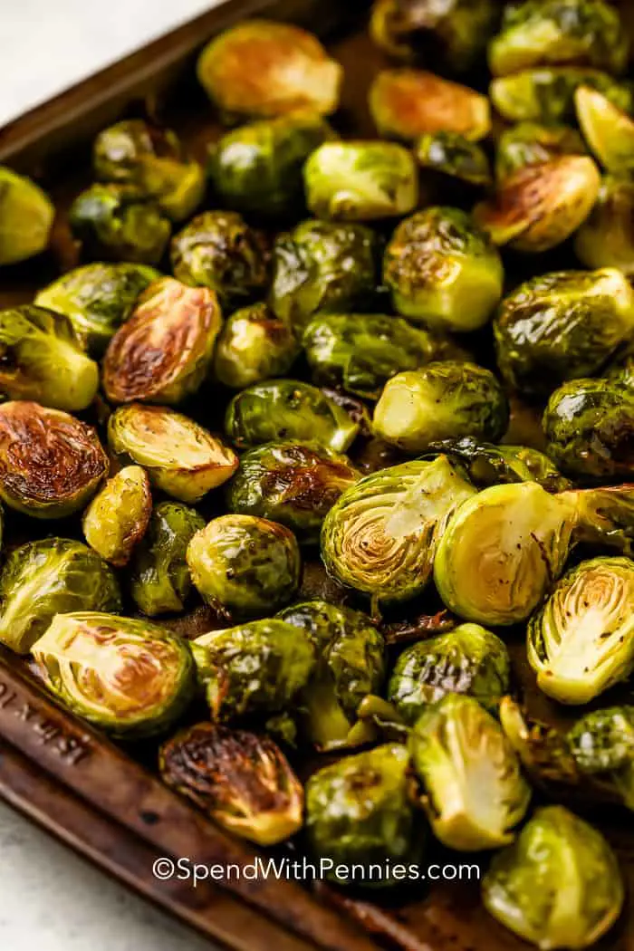 Roasted Brussel Sprouts - Spend With Pennies