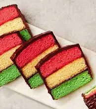 Rainbow Cookie Loaf Cake Recipe | Epicurious