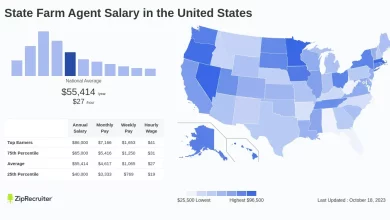 Salary: State Farm Agent (November, 2023) United States