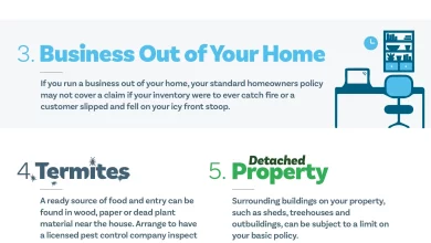 Infographic: 8 Surprising Things Your Homeowners Insurance May Not Cover | Farm Bureau Financial Services