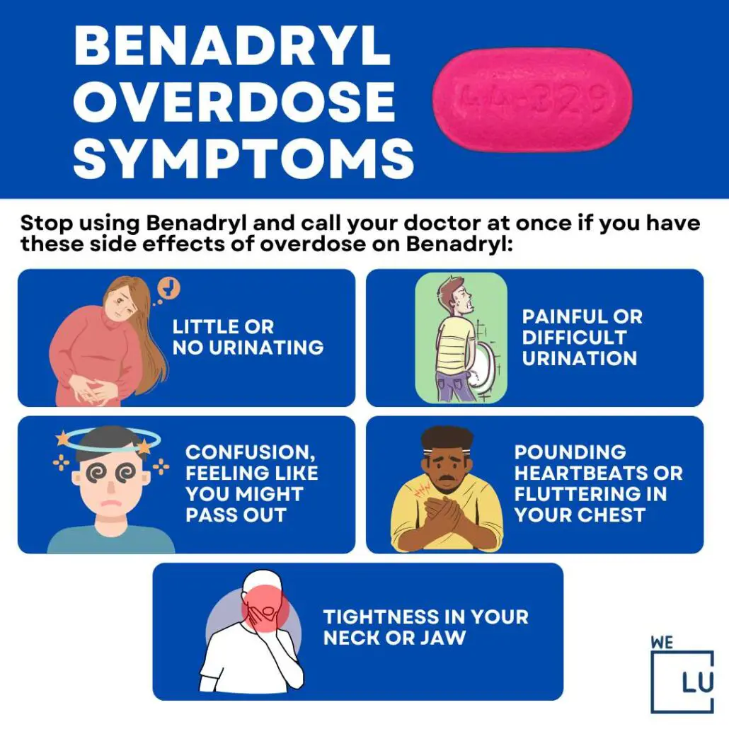 Benadryl Overdose 7 Adverse Effects, Safety & Treatment