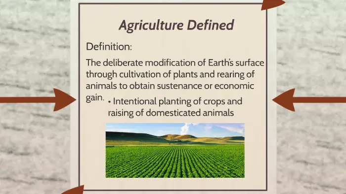 Agriculture Defined by Sam Sheets on Prezi Next