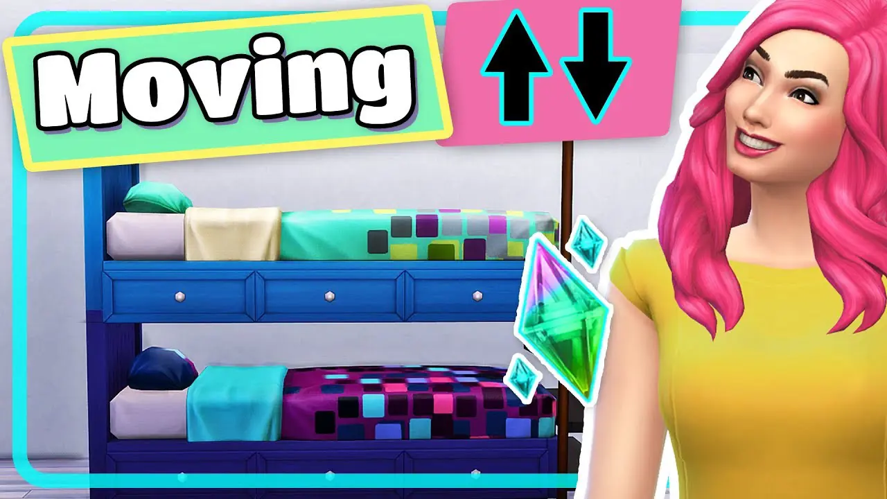 The Sims 4 Moving Objects Up and Down Tutorial - YouTube